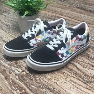 Vans Old Skool Checkerboard Rainbow